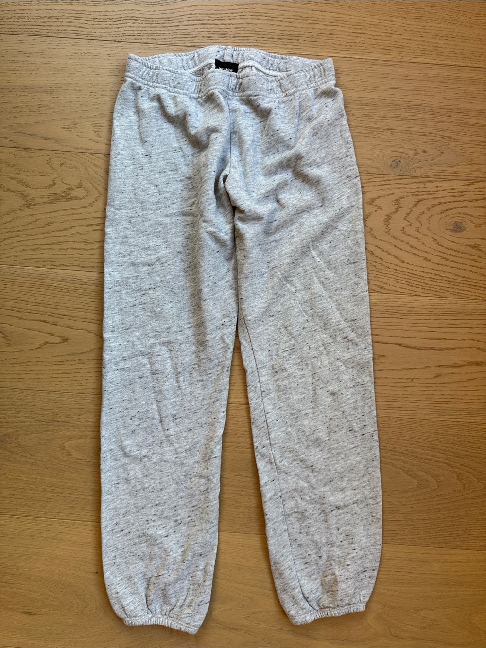 Monrow speckled grey jogger sweatpant